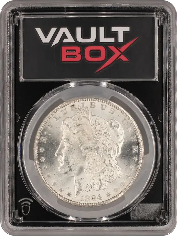 1884-CC $1 PCGS MS64FRONT