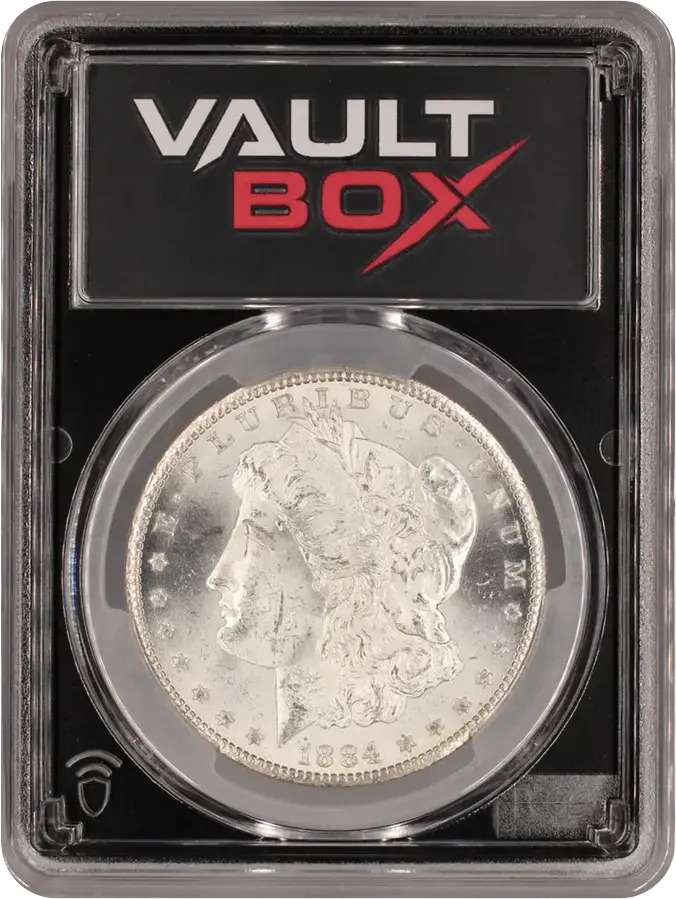 1884-CC $1 PCGS MS63FRONT
