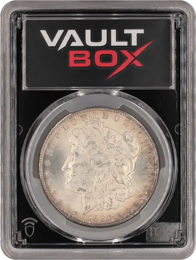 1884-CC $1 PCGS MS64FRONT