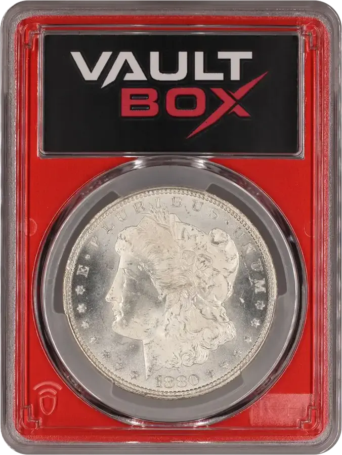 1880-CC $1 PCGS MS65FRONT