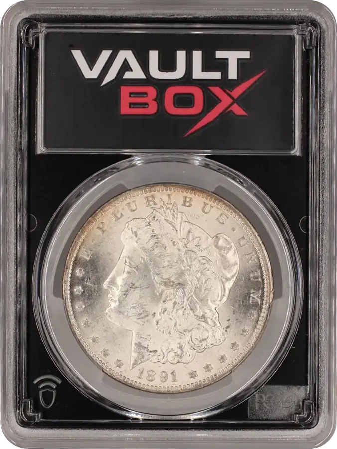 1891-CC $1 PCGS MS63FRONT