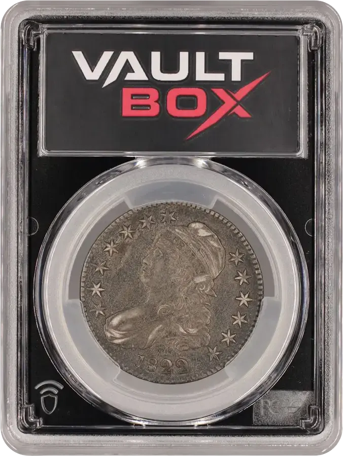 1822 50C PCGS AU55FRONT