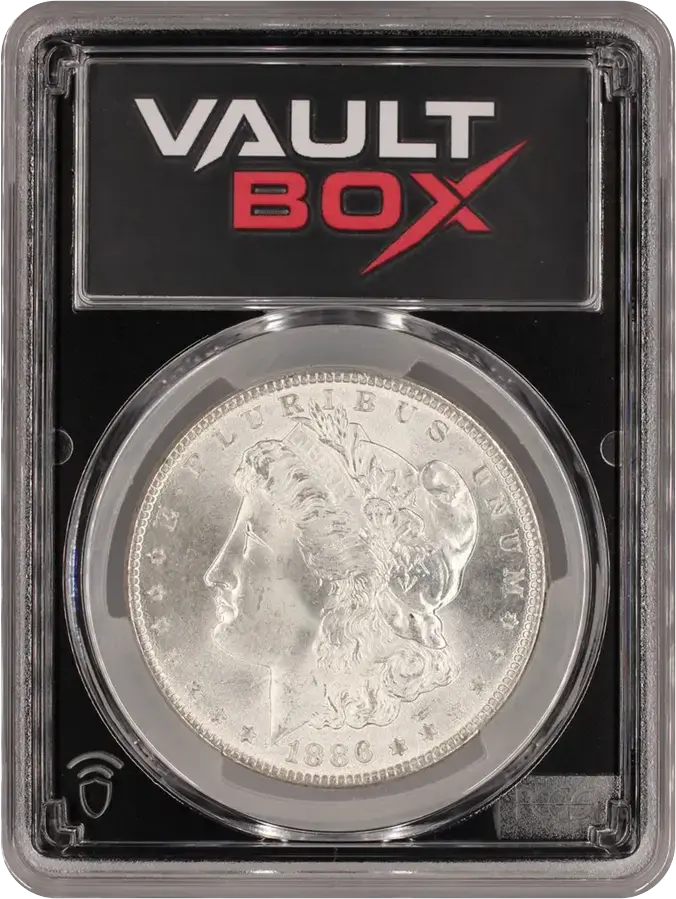 1886 $1 PCGS MS66FRONT