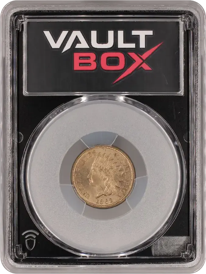 1862 1C PCGS MS63FRONT