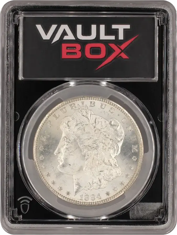 1884-CC $1 PCGS MS65FRONT