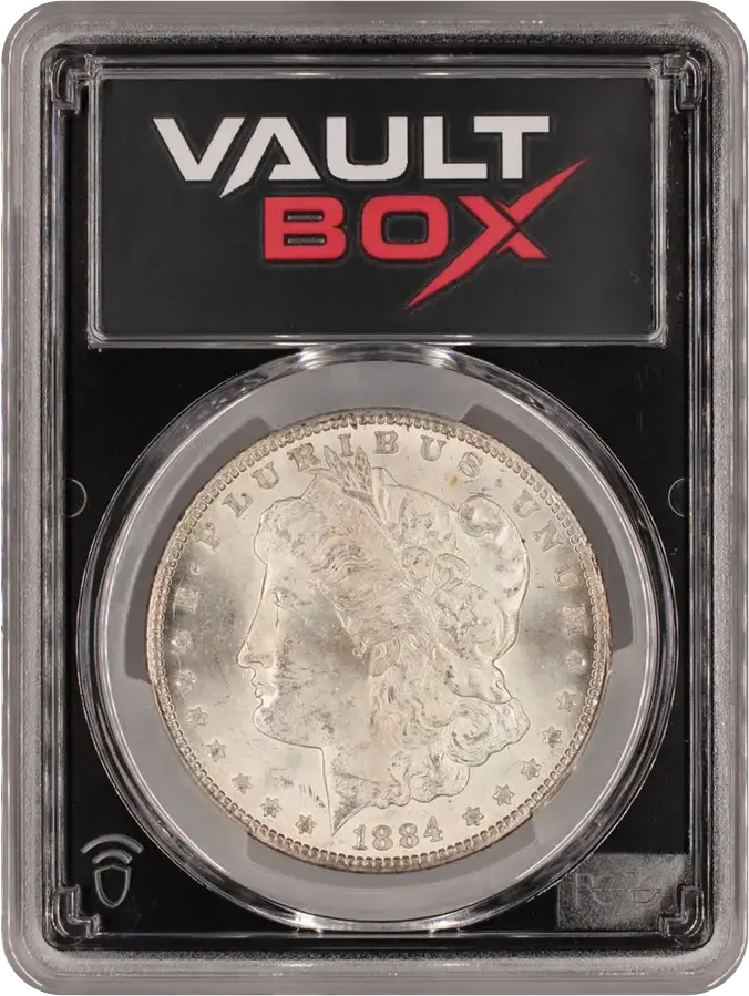 1884-CC $1 PCGS MS63FRONT