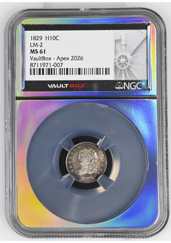 1829 H10C LM-2 NGC MS61 TONER FRONT