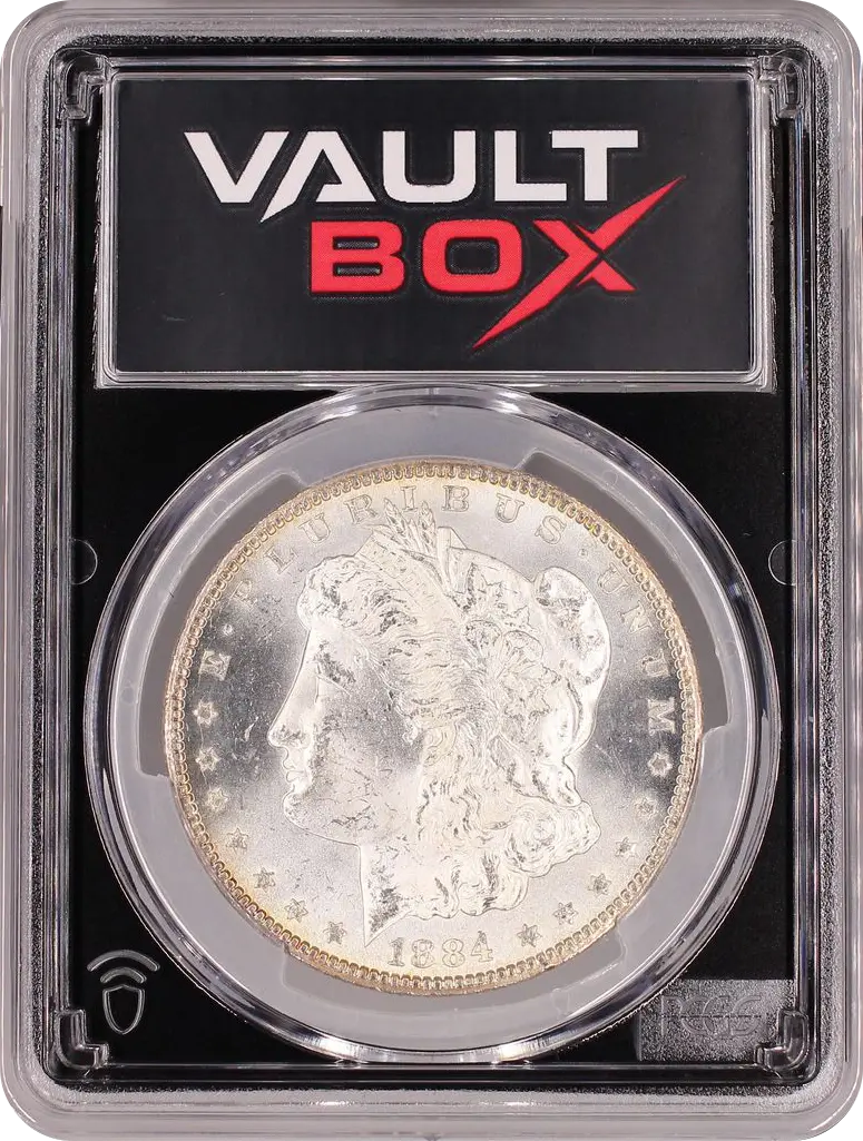 1884-CC $1 PCGS MS64 FRONT