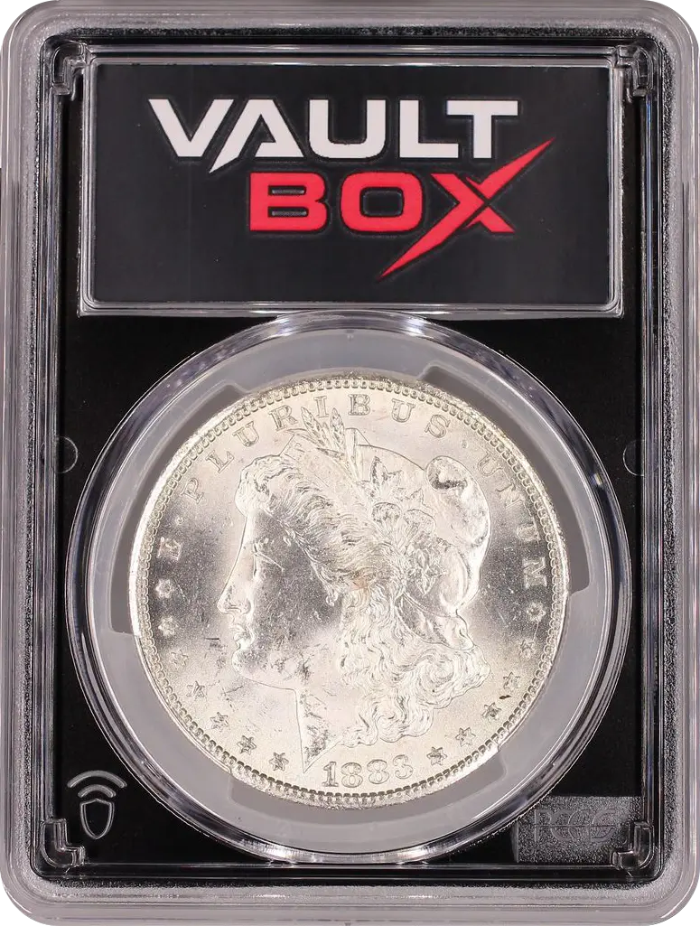 1883-CC $1 PCGS MS63+ FRONT