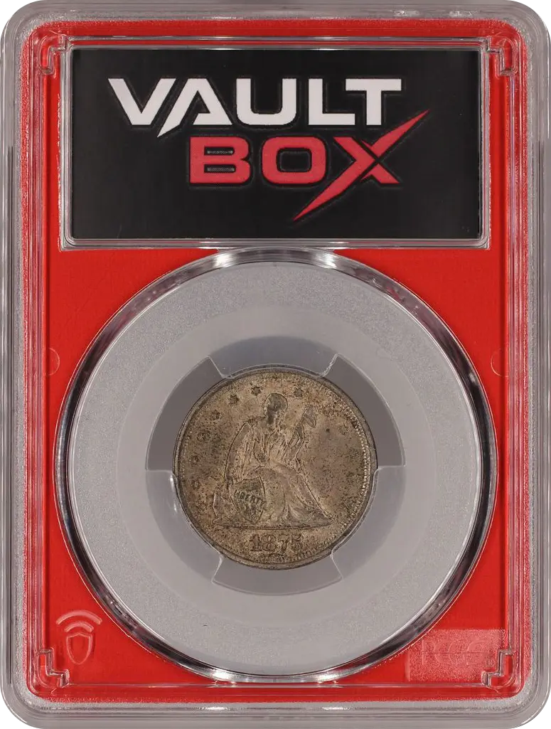 1875-S 20C PCGS AU58 FRONT