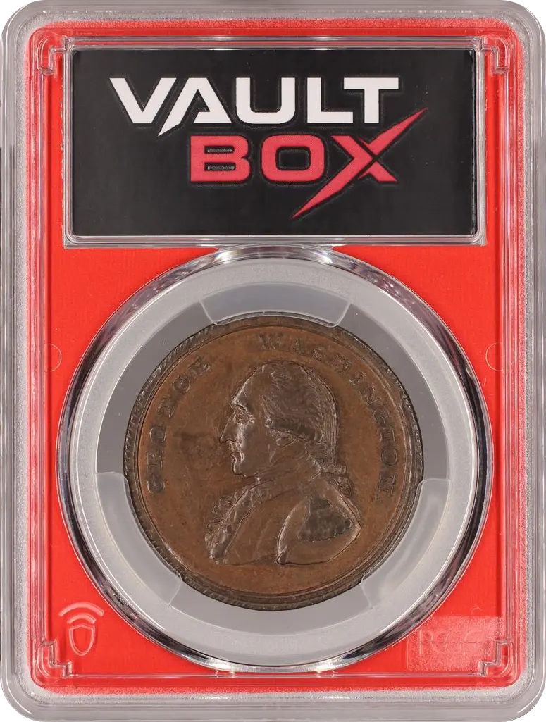 1795 PENNY LIBERTY & SECURITY CORDED RIM PCGS MS60BN FRONT