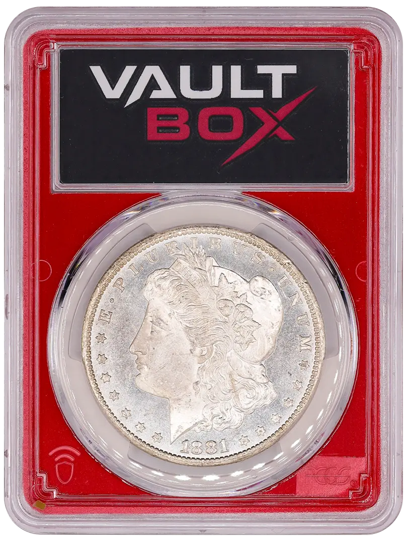 1881-CC $1 PCGS MS64 CAC FRONT