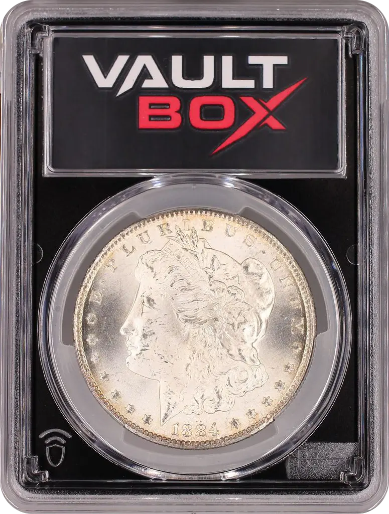 1884-CC $1 PCGS MS64+ FRONT