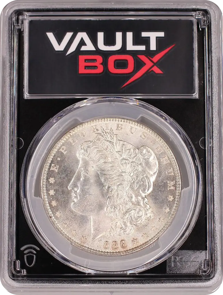 1886 $1 PCGS MS66 FRONT