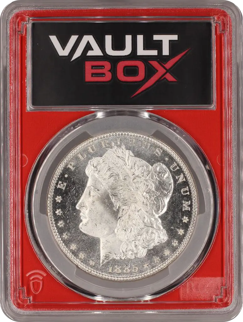 1885 $1 PCGS MS65DMPL FRONT