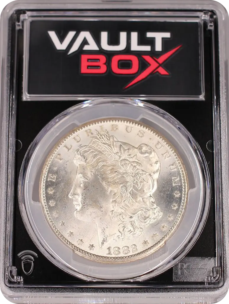 1882-CC $1 PCGS MS64 FRONT