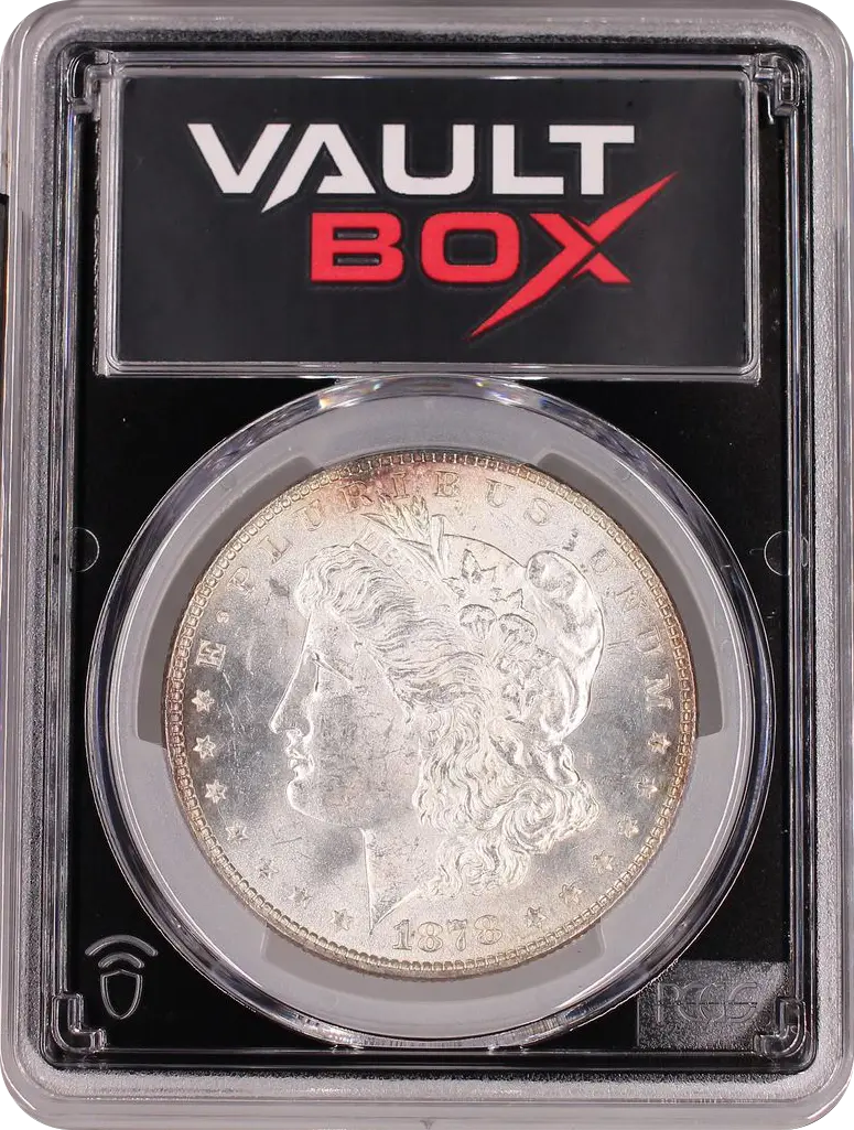 1878 $1 8TF PCGS MS63 FRONT