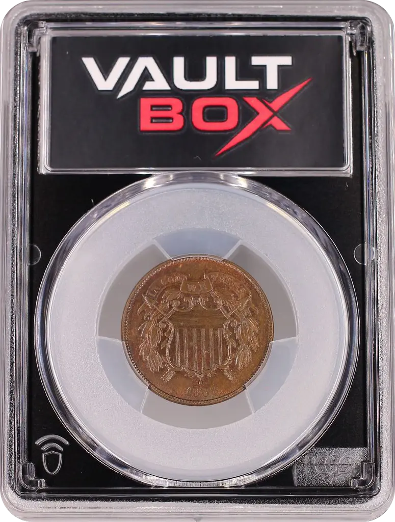 1868 2C PCGS MS64BN FRONT