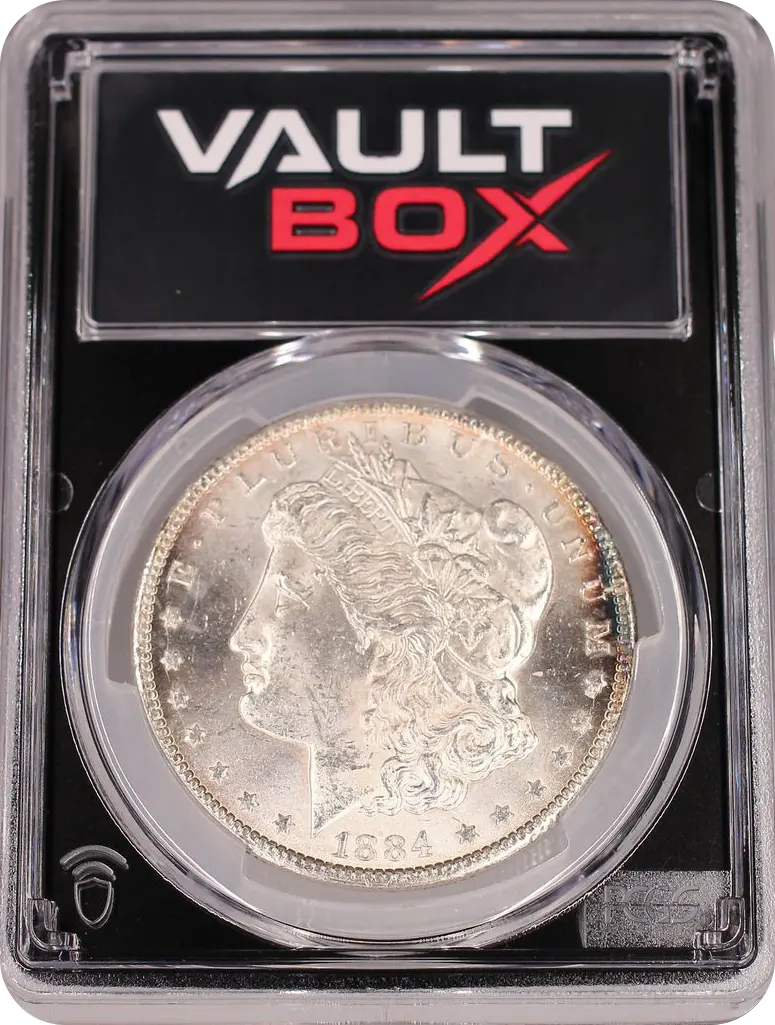 1884-CC $1 PCGS MS63 FRONT