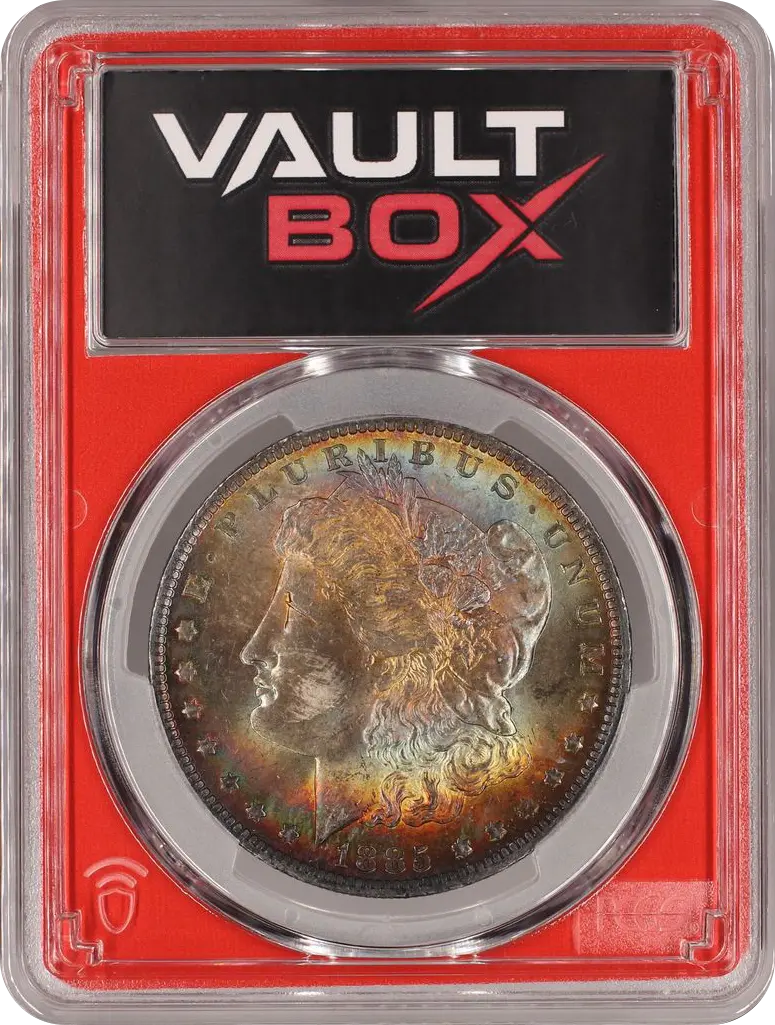 1885-O $1 PCGS MS65 MONSTER TONER FRONT