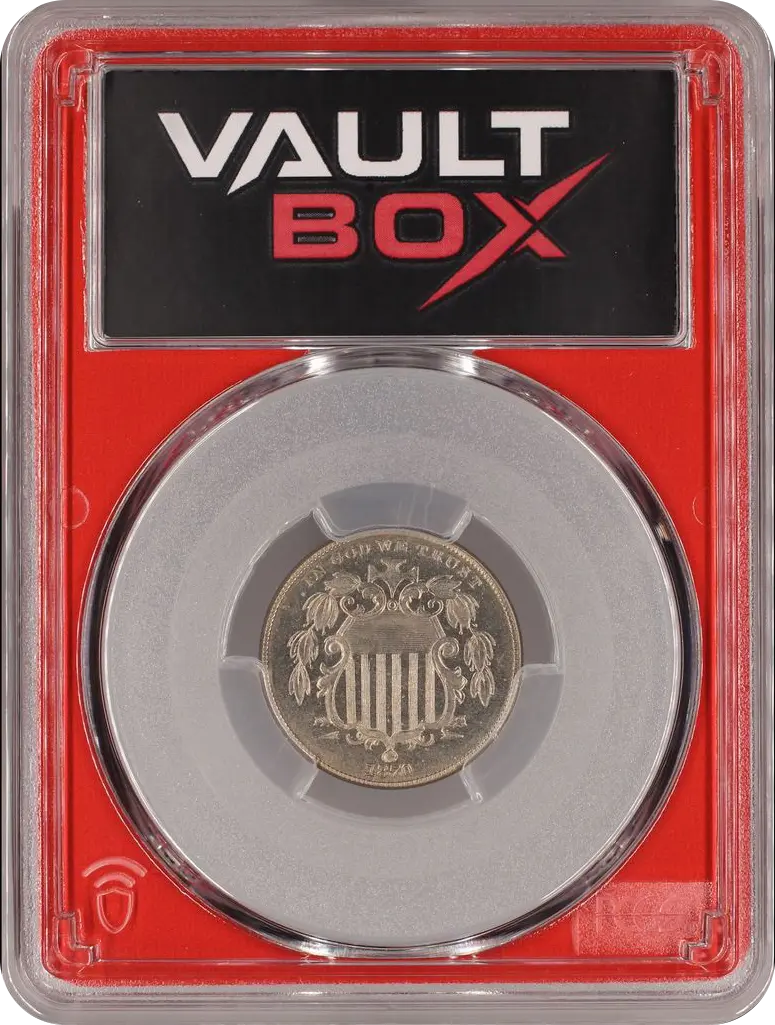 1870 5C PCGS PR66 FRONT