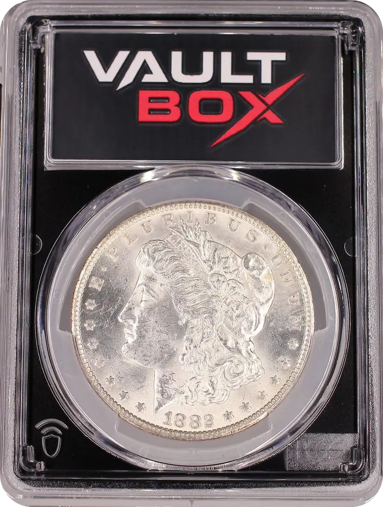 1882-CC $1 PCGS MS62 FRONT