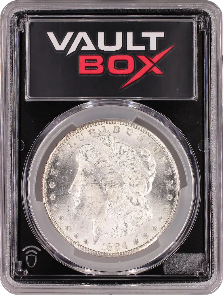 1884-CC $1 PCGS MS65 FRONT