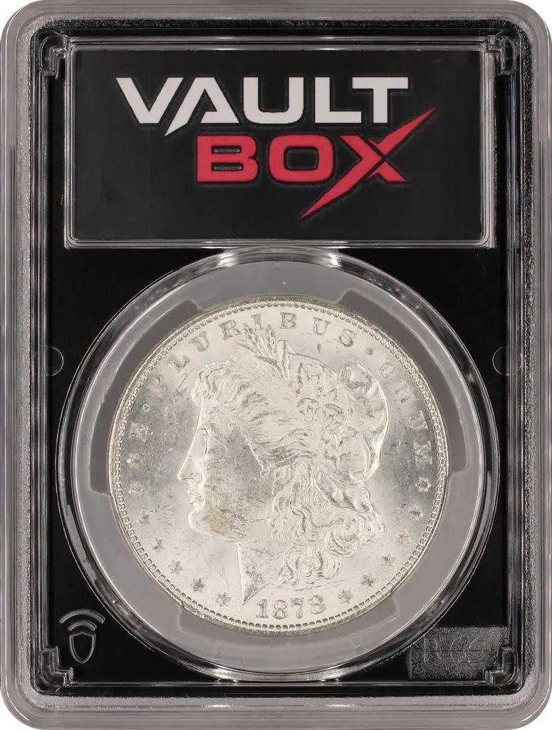 1878 $1 7/8TF STRONG PCGS MS63 FRONT