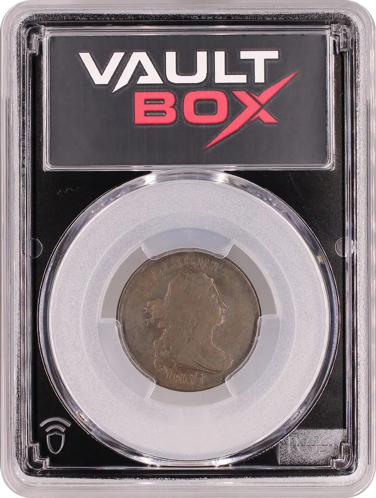 1807 1/2C PCGS XF40BN FRONT