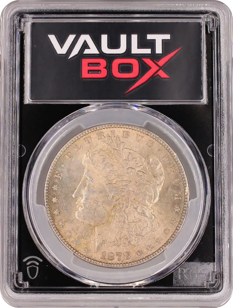 1878 $1 7TF REVERSE OF 1878 PCGS MS63 FRONT