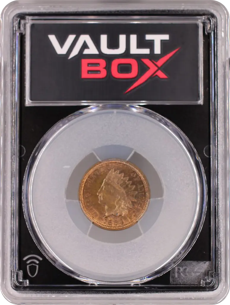 1864 1C BRONZE PCGS MS63RB FRONT