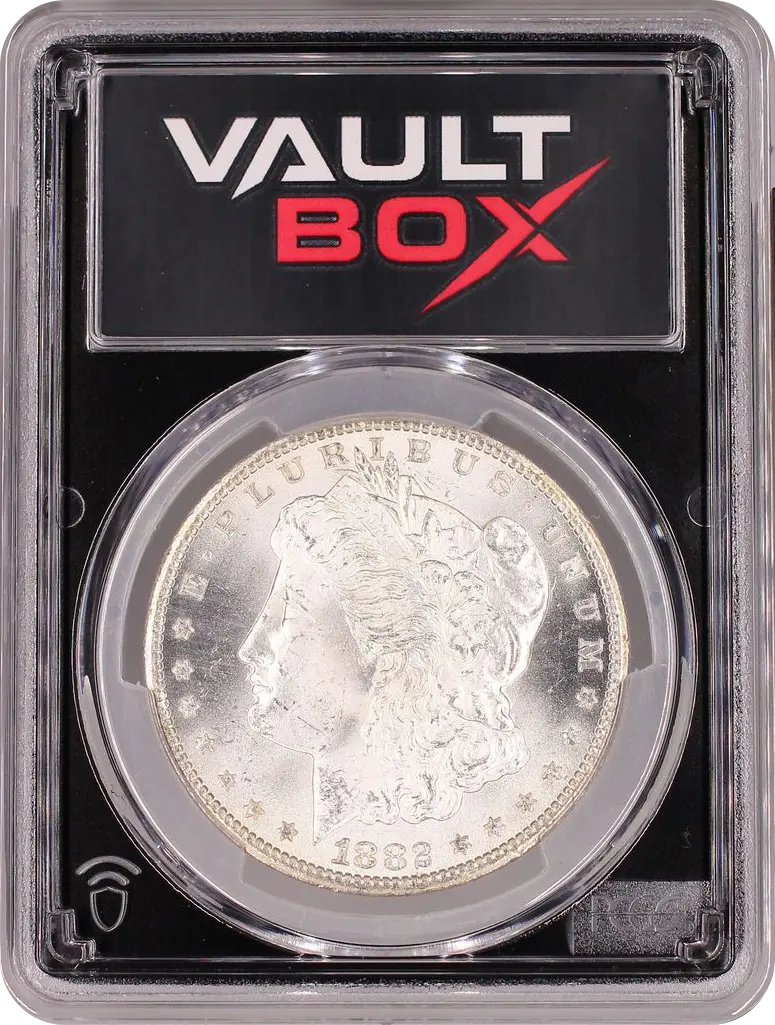 1882-CC $1 PCGS MS64+ FRONT