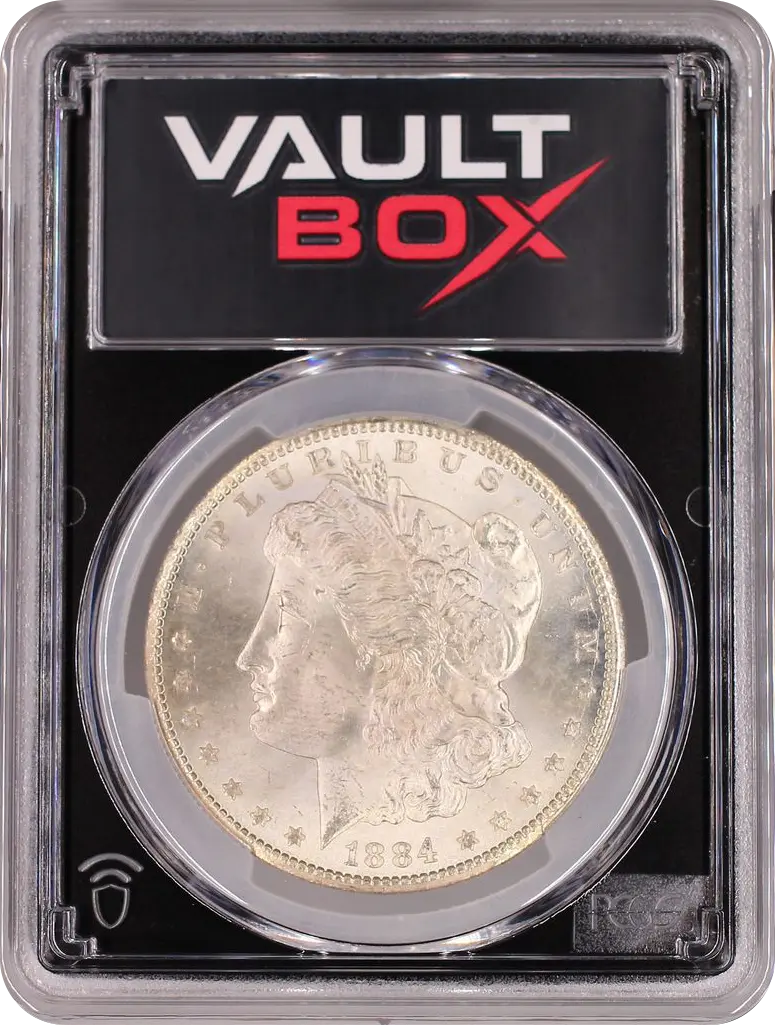 1884-CC $1 PCGS MS64 FRONT