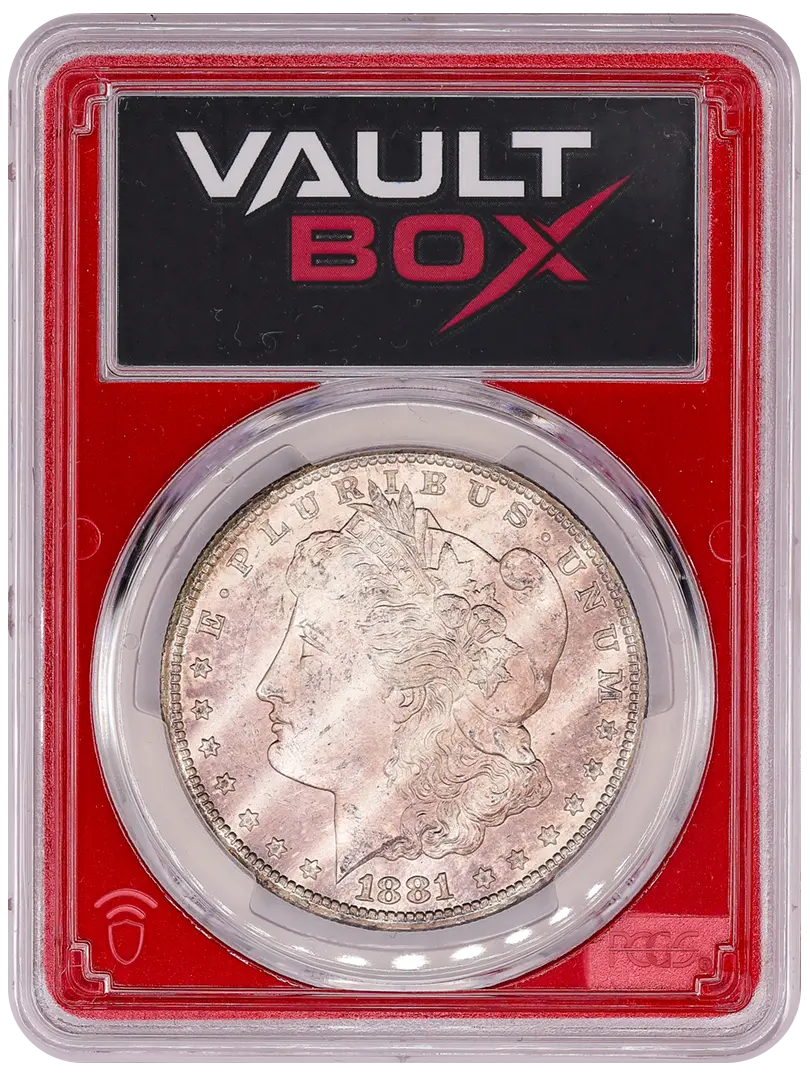 1881-CC $1 PCGS MS64 CAC FRONT