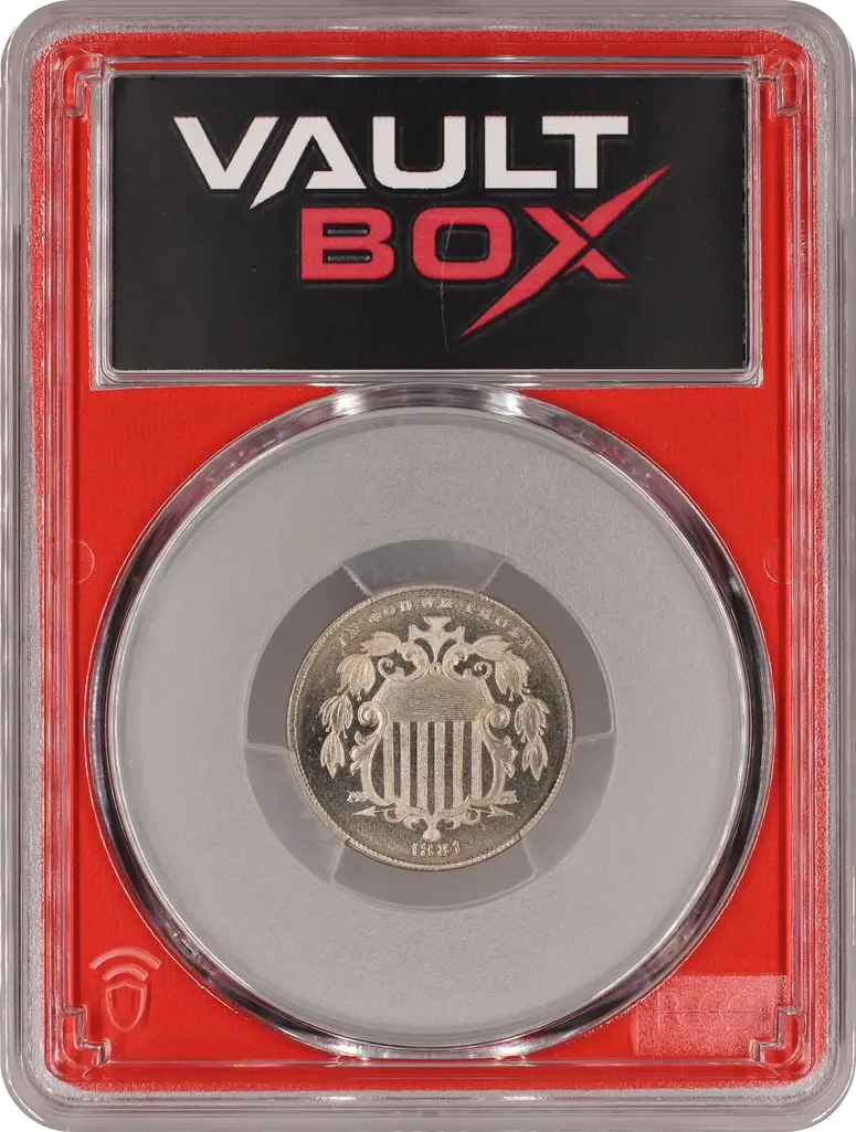 1881 5C PCGS PR66 FRONT