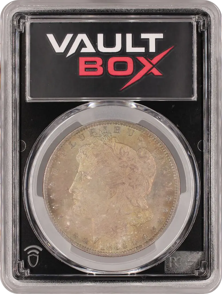 1884-O $1 PCGS MS65 TONER FRONT