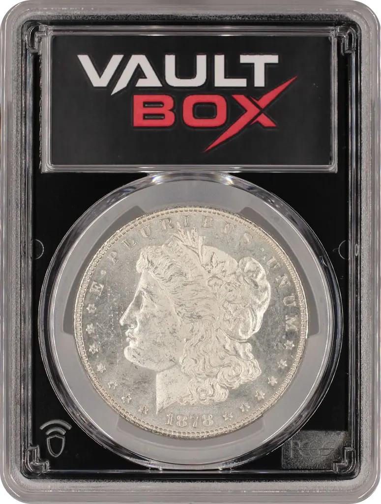 1878 $1 7TF REVERSE OF 1878 PCGS MS63 FRONT