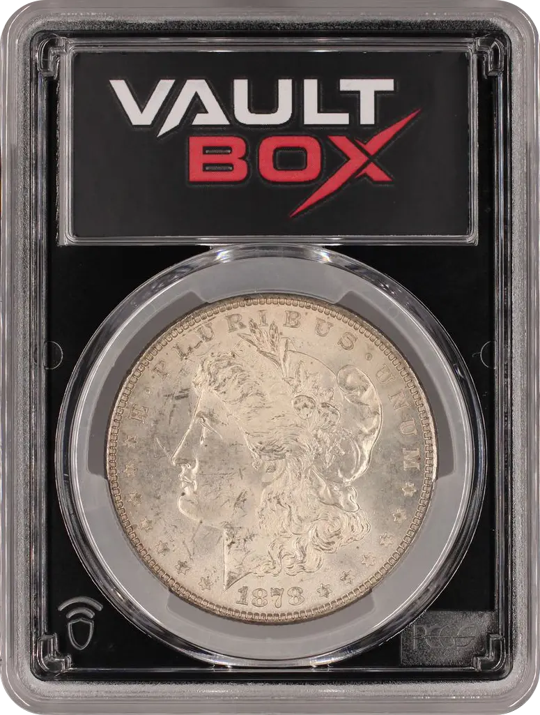 1878 $1 7TF REVERSE OF 1878 PCGS MS63 FRONT