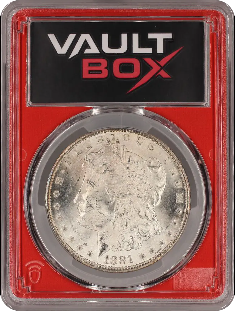 1881-CC $1 PCGS MS63 FRONT