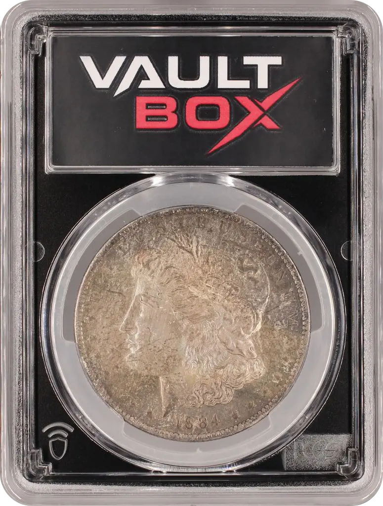 1884-O $1 PCGS MS65 TONER FRONT