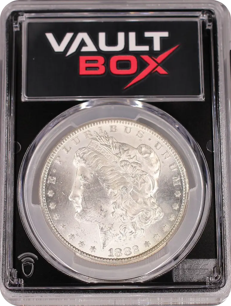 1882-CC $1 PCGS MS62 FRONT