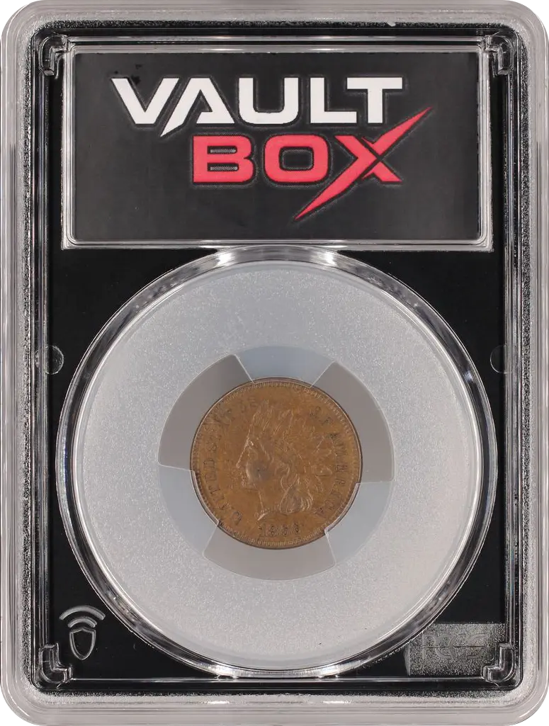 1866 1C PCGS AU50BN FRONT
