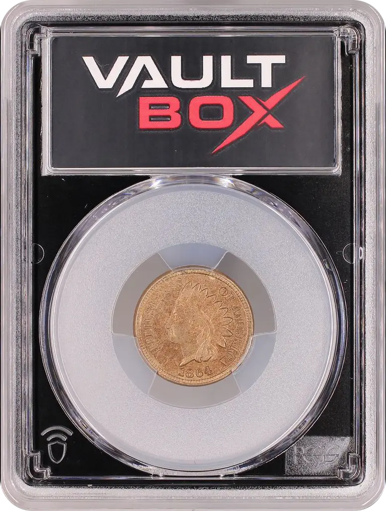 1864 1C COPPER-NICKEL PCGS MS63 FRONT