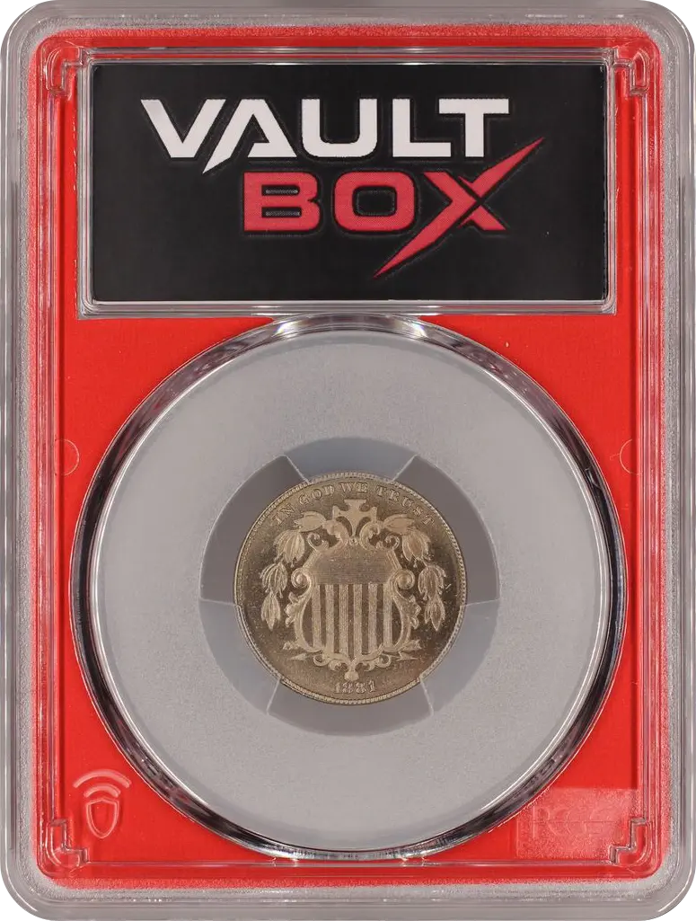 1881 5C PCGS PR66 FRONT