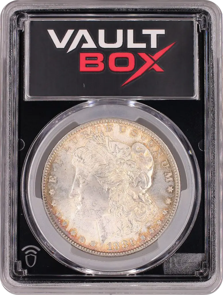 1881 $1 PCGS MS65 FRONT