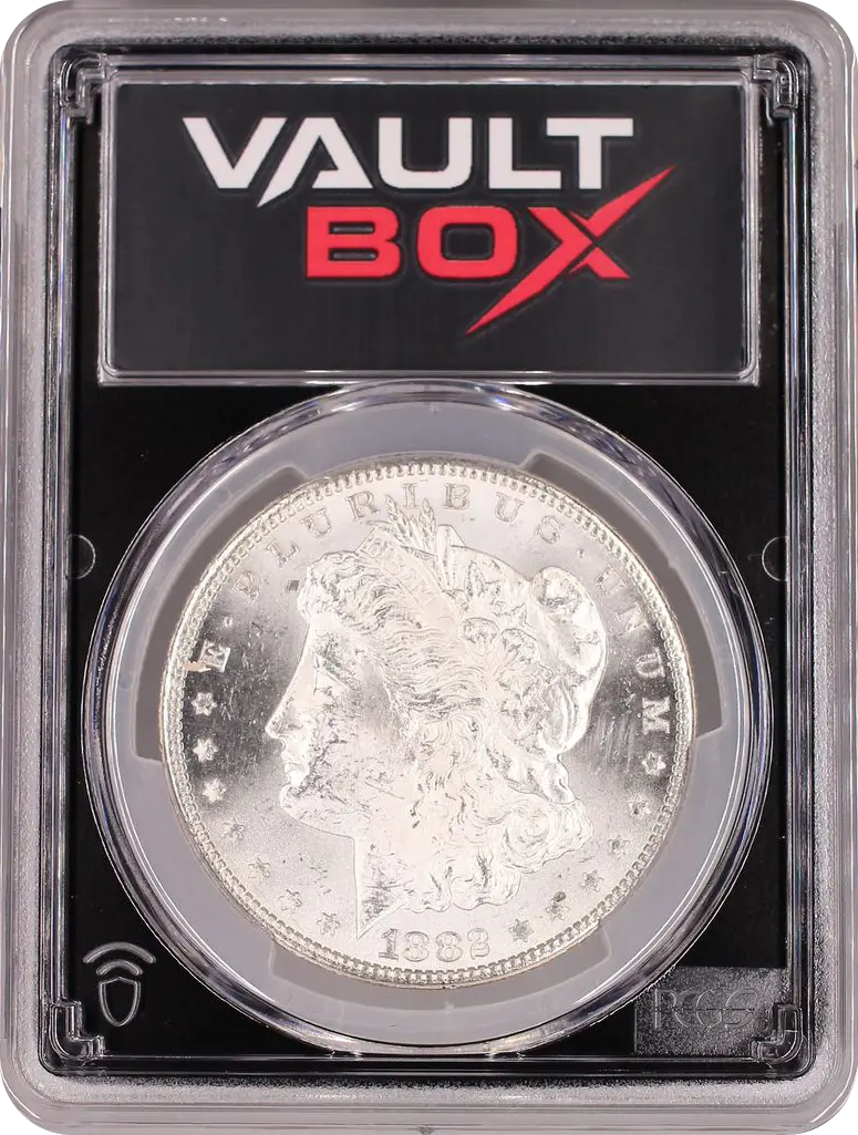 1882-CC $1 PCGS MS64 FRONT