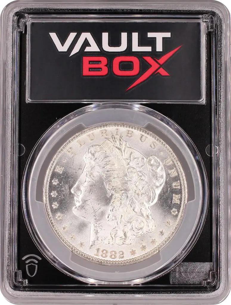 1882-CC $1 PCGS MS64 FRONT