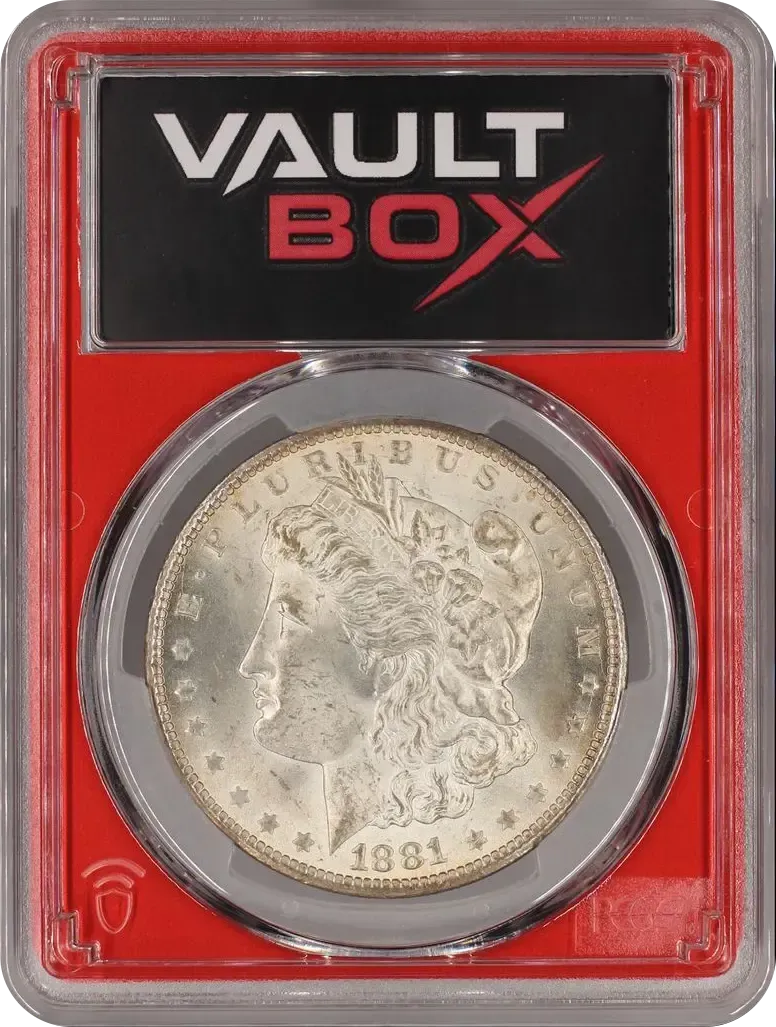 1881-CC $1 PCGS MS63 FRONT