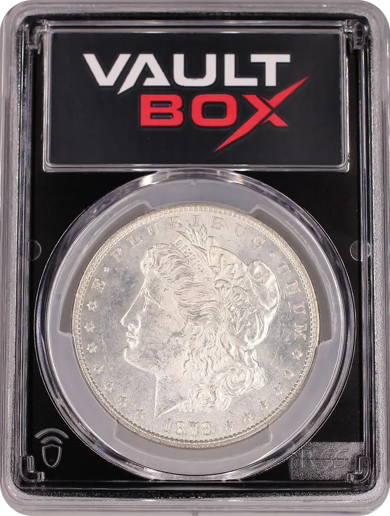 1878 $1 8TF PCGS MS62 FRONT
