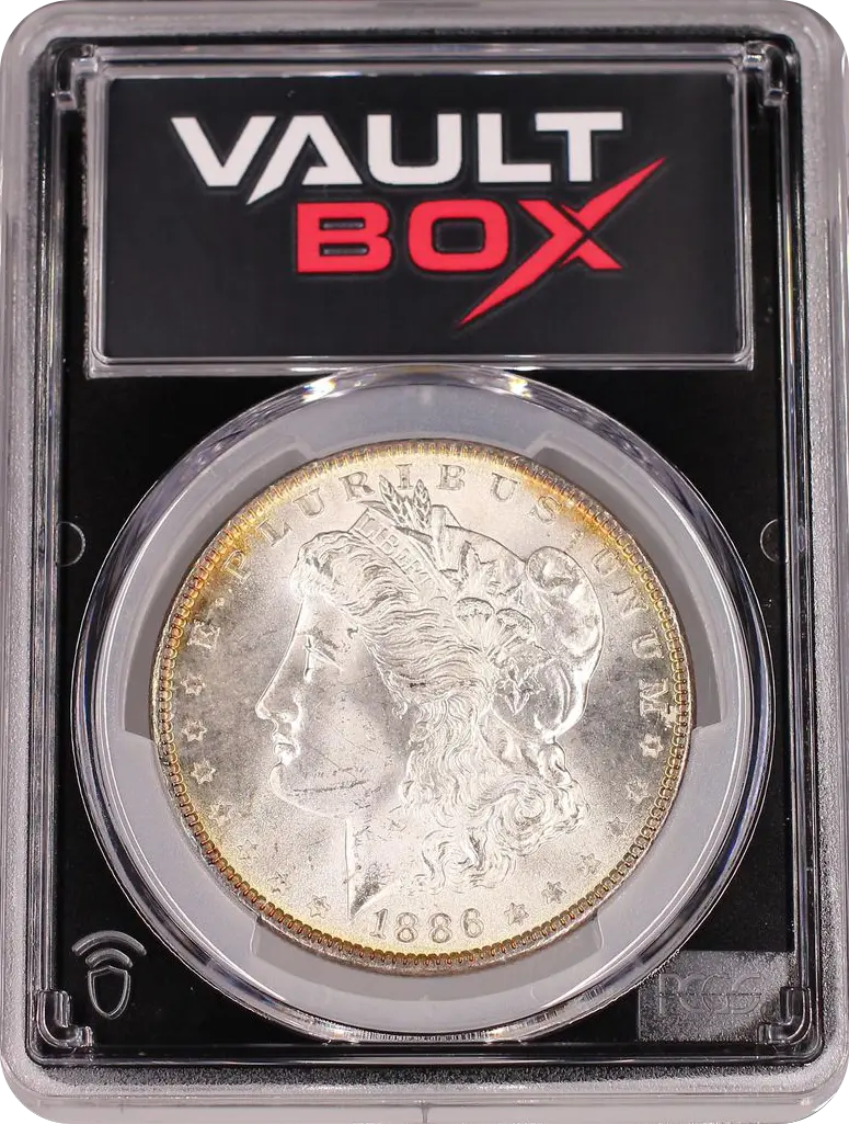 1886 $1 PCGS MS65 FRONT